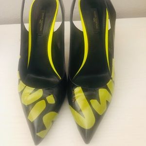 Louis Vuitton sling back heels